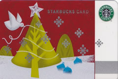 スタバ_クリスマスカード_発売日_2010年バージョンのクリスマスツリーカード
