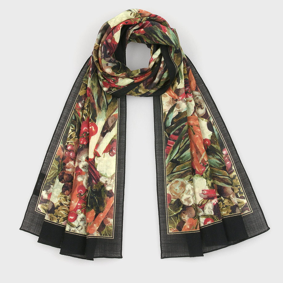 勤労感謝の日のプレゼントランキング_ポール・スミスマフラー_ベジタブルプリント ストール