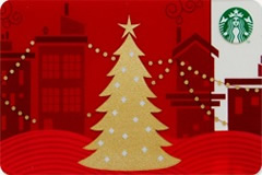 スタバ_クリスマスカード_発売日_2013年バージョンのクリスマスツリーカード