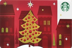 スタバ_クリスマスカード_発売日_2012年バージョンのクリスマスツリーカード