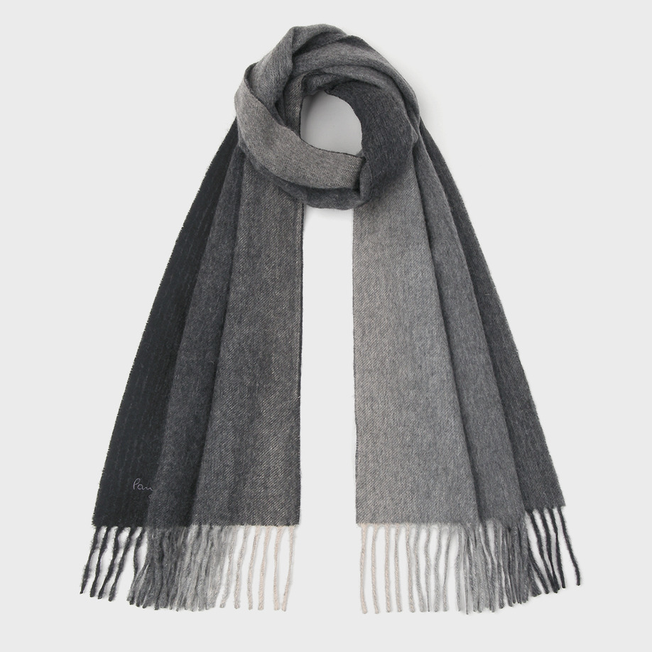 勤労感謝の日のプレゼントランキング_ポール・スミスマフラー_カシミヤ100％ マフラー