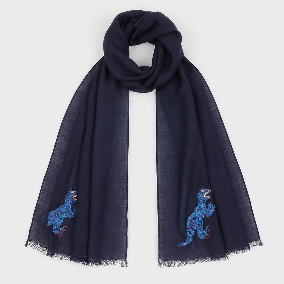 勤労感謝の日のプレゼントランキング_ポール・スミスマフラー_【Dino Collection】ワンポイントストール