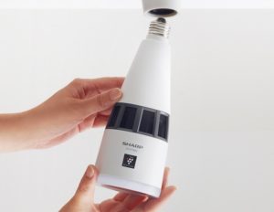 シャープ天井設置型プラズマクラスターイオン発生機ニオワンLEDIG-HTA20-W