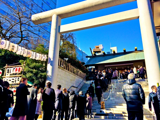 初詣東京都内で混雑が少ない穴場でおすすめの神社ランキング